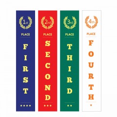 Buffalo Sports Pack of 4 Place Ribbons | 1st 2nd 3rd 4th